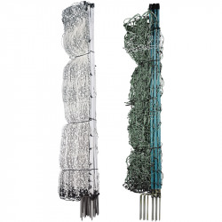 PoultryNet® Plus 12/42/3 White Electric Netting - Double spike