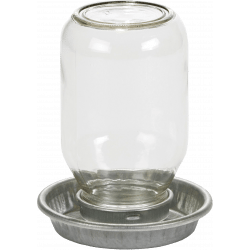 Poultry Waterer - 1 Qt Mason Jar