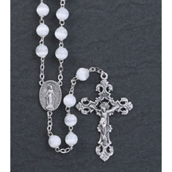 White Rosaries