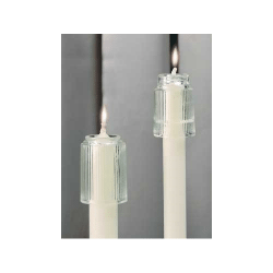 Glass Follower for Candles