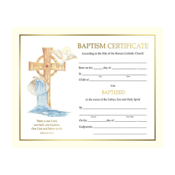Baptism Certificates