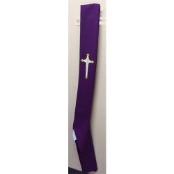 Purple Deacon Stoles