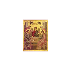 Hospotality of Abraham Icon