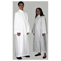 Front Wrap Cassock Albs for Boys & Girls