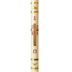 Agnus Dei Paschal Candle