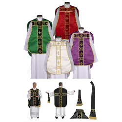 Roman Chasubles Sets & Fiddlebacks