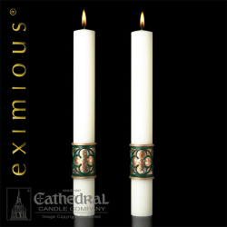 Christus Rex Altar Candle