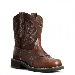 Ariat Ladies Fatbaby Heritage Dapper Copper Kettle Western Boot