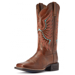 Ariat Women's Rockdale Distressed Brown Western Boot
