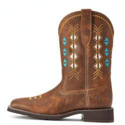 Ariat Ladies Copper Kettle Delilah Deco Western Boots