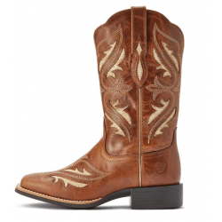 Ariat Round Up Tan Bliss Western Boot