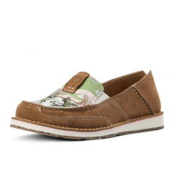 Ariat Ladies Brown Doe Camo Print Cruiser Shoe