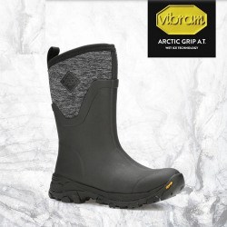 Muck Ladies W9 Artic Ice Mid Boot Agate Black