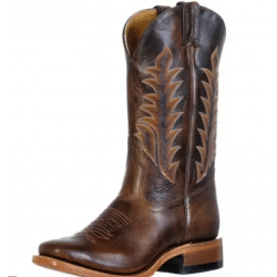 Boulet Ladies Moka Vintage Square Toe Cowboy Boots