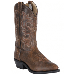 Canada West Men's Brown Narrow Toe Western Boots