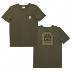 Carhartt Outdoor Graphic T Shirt - Ivy Green