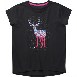 Carhartt Toddler Girl's Butterfly And Deer Graphic T Shirt