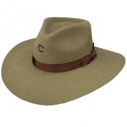Charlie Horse Ladies Highway Felt Cowboy Hat Olive