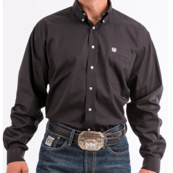 Cinch Men's Black Button Down Western Shirt