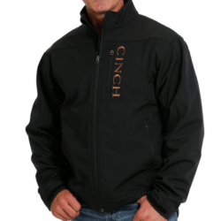 Cinch Men's Black Bonded Logo Jacket