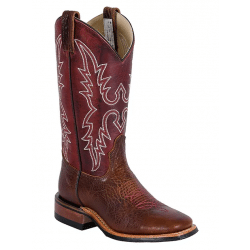 Canada West Ladies Brahma Mountain Maple Red Western Boot