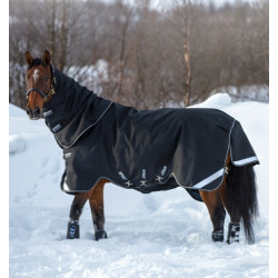 Horseware Ireland Amigo Super Bravo Plus 250 G Medium 2520 D Blanket Black White