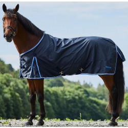 Horze Glasgow Light Weight Turnout Sheet Dark Blue