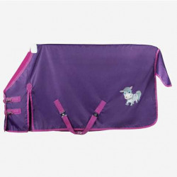 Horze Molly Pony 600d Lightweight Turnout Sheet Purple