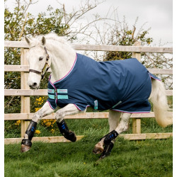 Horseware Ireland Pony Amigo Hero 900 Lite Rain Sheet Dark Blue
