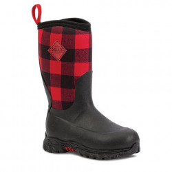 Muck Kid's Rugged II Red Plaid Boots
