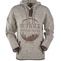 Outback Trading Outbacker Grey Hoodie