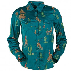 Outback Ladies Piper Cactus Western Shirt