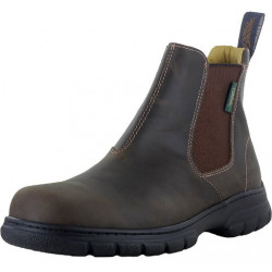 Paul Brodie Men's Quinton Crazy Horse Brown Boots