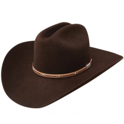 Resistol Kingman 6X Chocolate Felt Cowboy Hat RFKGMN