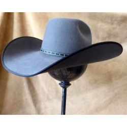 Resistol Phantom Granite Grey 4X Felt Cowboy Hat