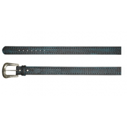 Trenditions Catchfly Ladies Belt With Turquoise Wash