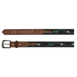 Trenditions Catchfly Girls Belt With Arrow Embroidery