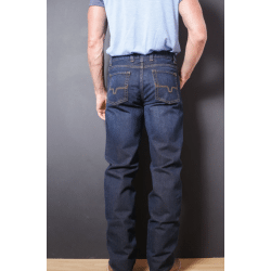 Kimes Ranch Men's Dark Wash Mid Rise Boot Cut Jean