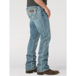 Wrangler Men's Retro Slim Fit Bootcut Jean In Surf Stone Wash