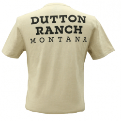 Wrangler Men's Tan Yellowstone Logo T Shirt