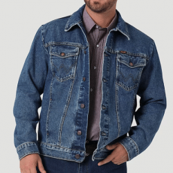 Wrangler Men's Cowboy Cut Unlined Denim Jacket
