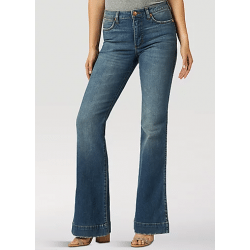 Wrangler Ladies Retro High Rise Trouser Jean