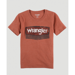 Wrangler Boys Graphic Kabel T Shirt