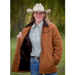 Wyoming Traders Ladies Ranch Coal Cinnamon