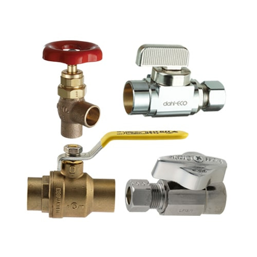 Supply Stop Valves - Solder & Compression