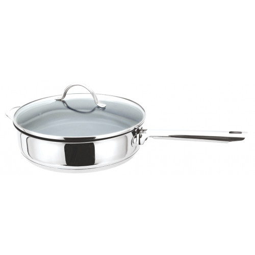 Cool Kitchen Pro Saute Pan Ceramic W Lid J R Mahoney