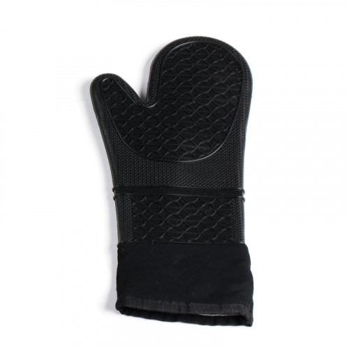 Mercer 17 Black Silicone Oven Mitt