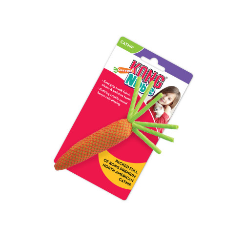 Carrot deals catnip toy