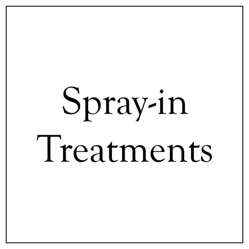 Spray-in Treatments