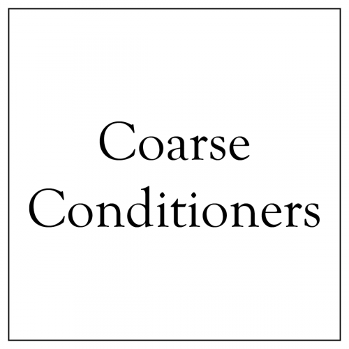 Coarse Conditioners
